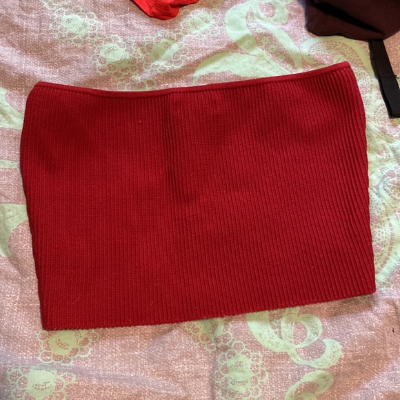 Babaton tub top. Size M. Dark red - Picture 2 of 6